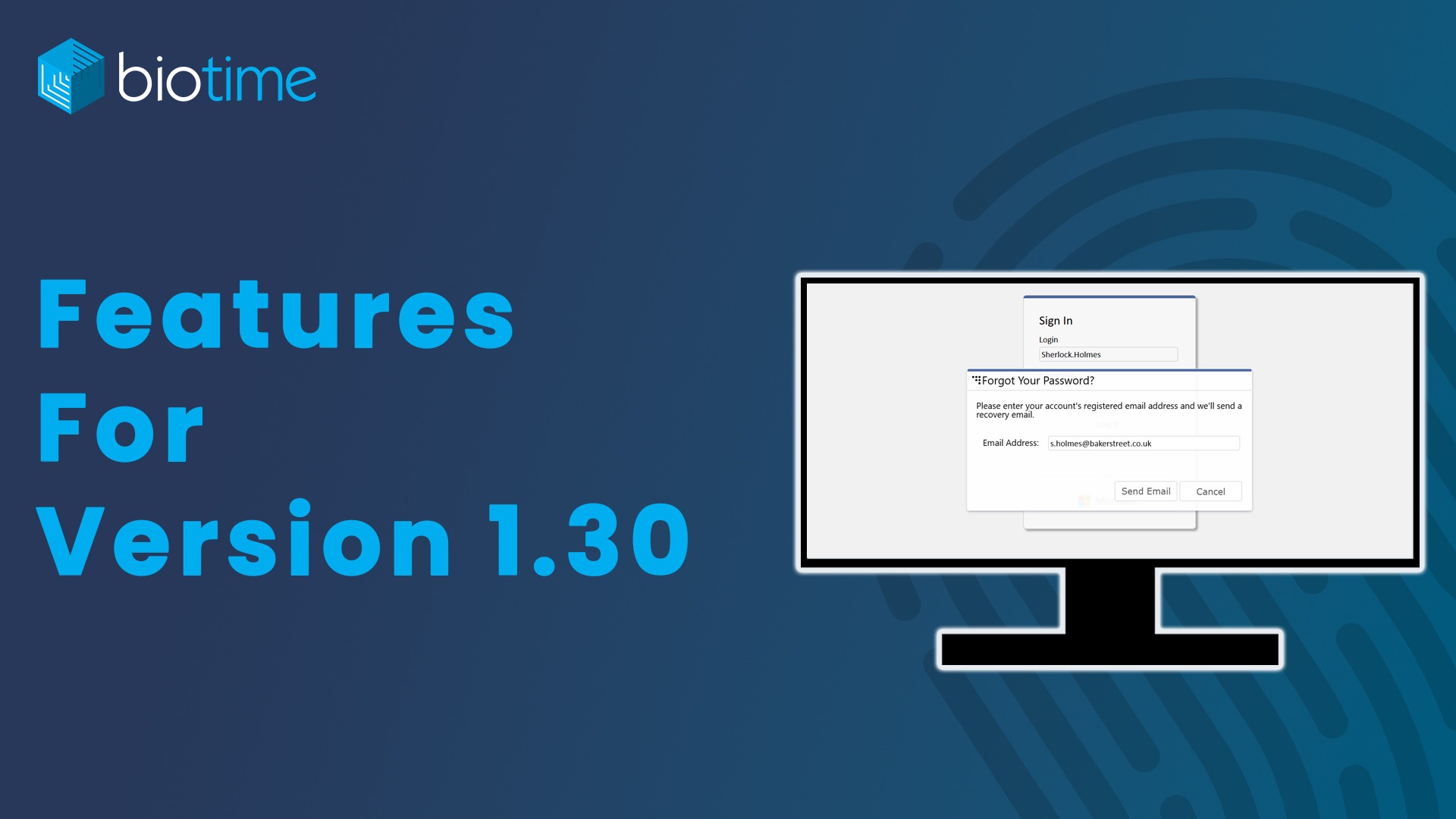New Features - biotime