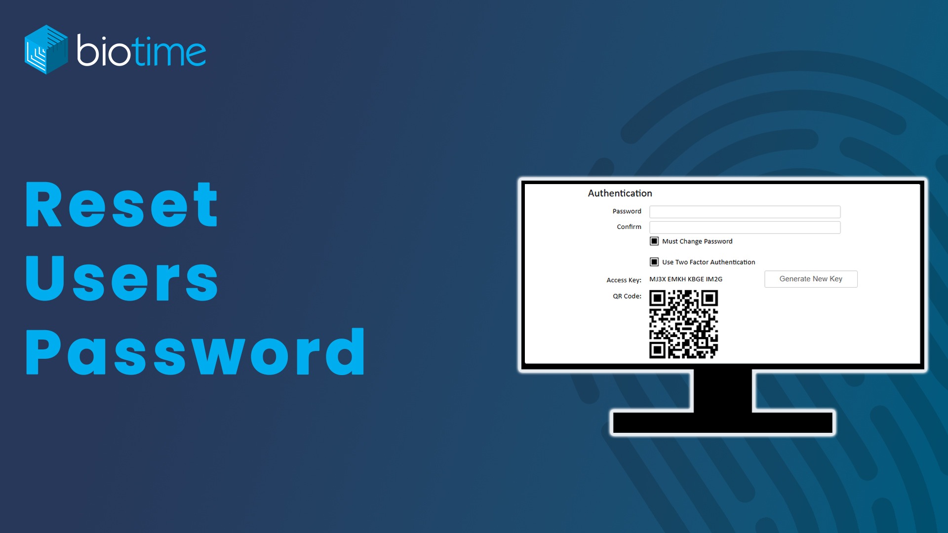 Reset Users Password